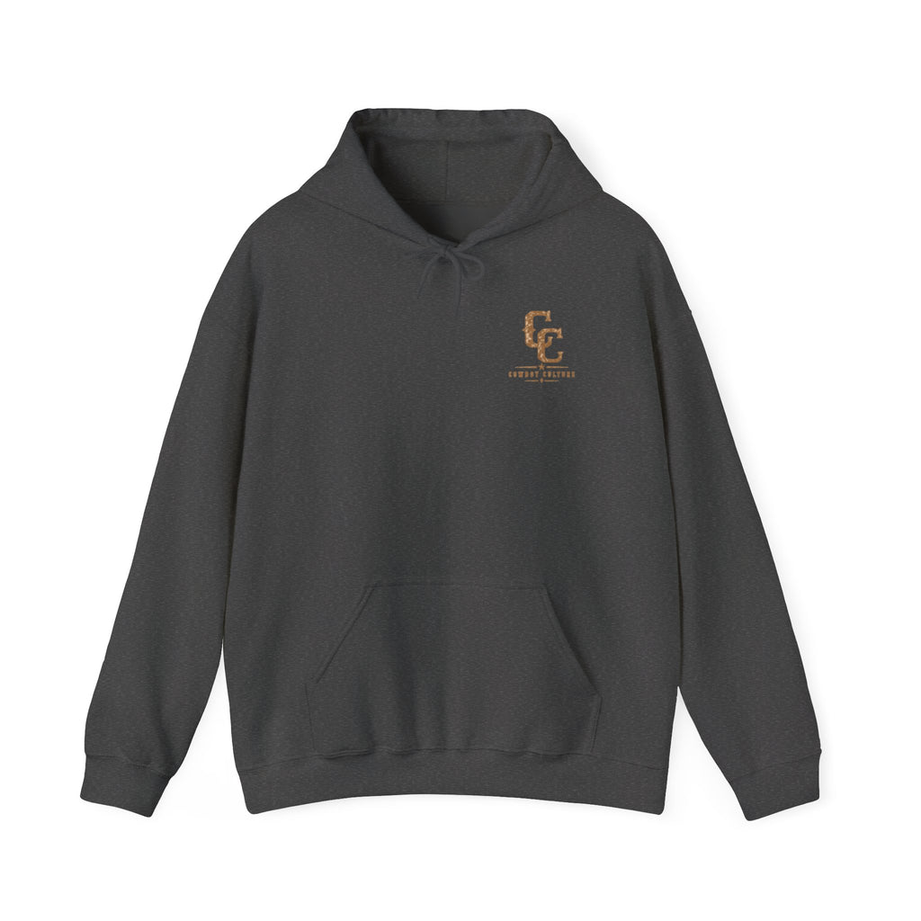 Cowboy Culture Classic western hoodie — apparel mockup