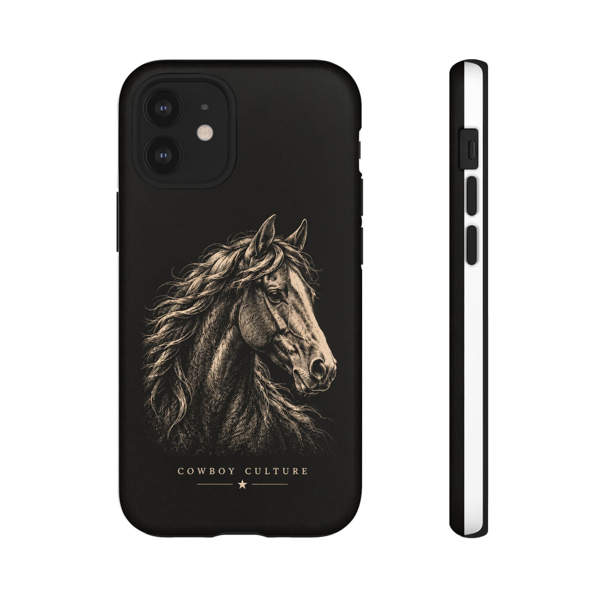 Cowboy Culture Horse Tough Phone Case — iPhone 12 Mini / Matte