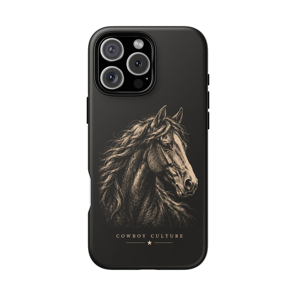 Cowboy Culture Horse Tough Phone Case — iPhone 16 Pro Max / Matte