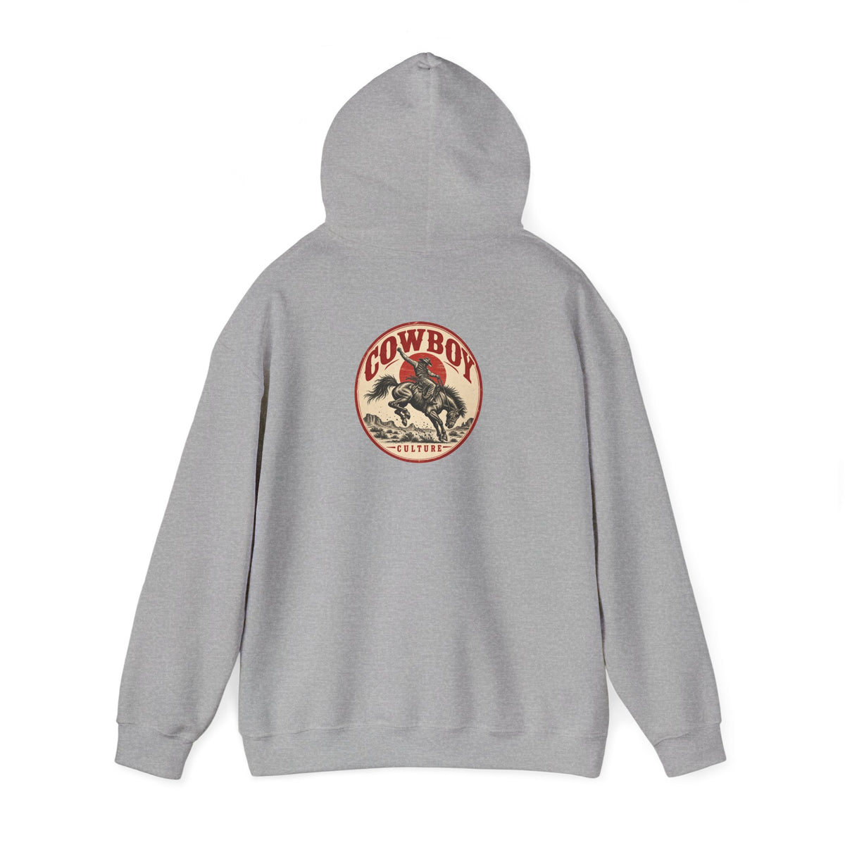 Vintage Rodeo Badge Hoodie — Cowboy Culture product view