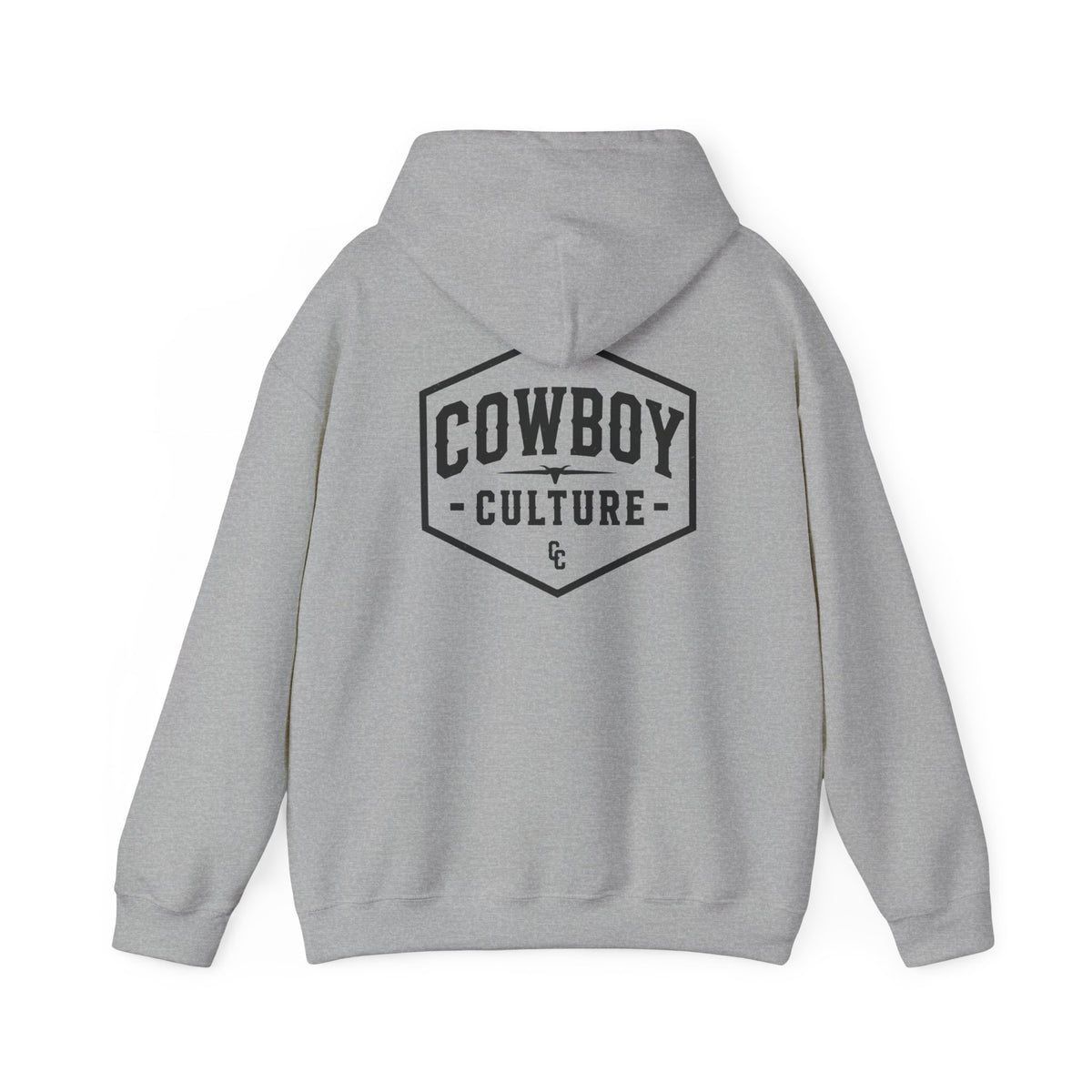 Cowboy Culture Vintage Western unisex hoodie — apparel mockup