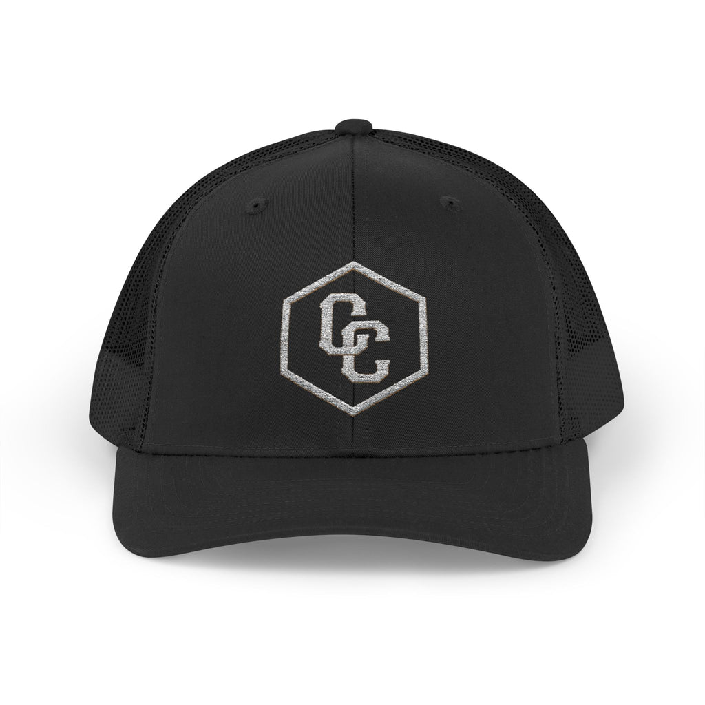 Cowboy Culture mesh embroidered western trucker cap — product view