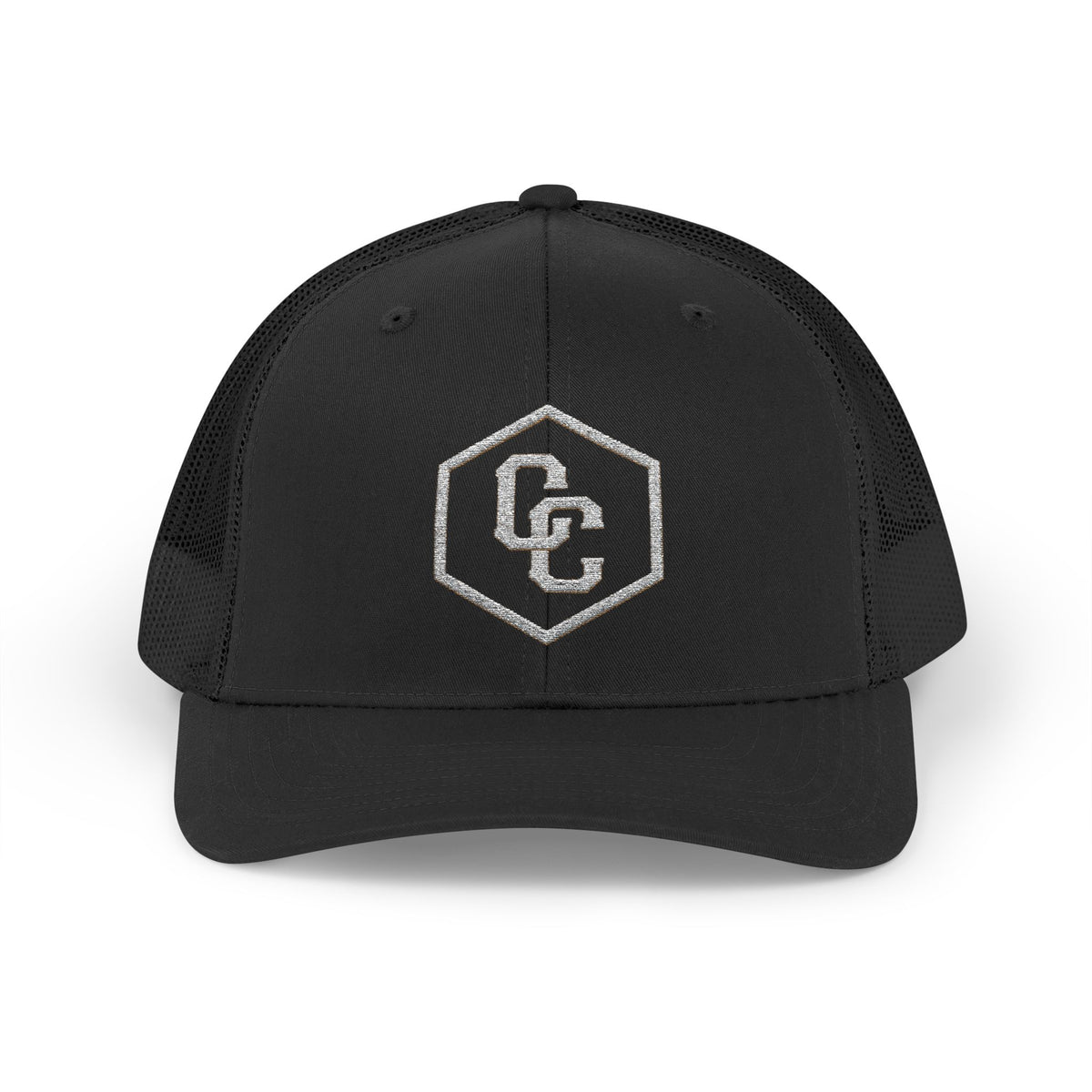 Cowboy Culture mesh embroidered western trucker cap — product view