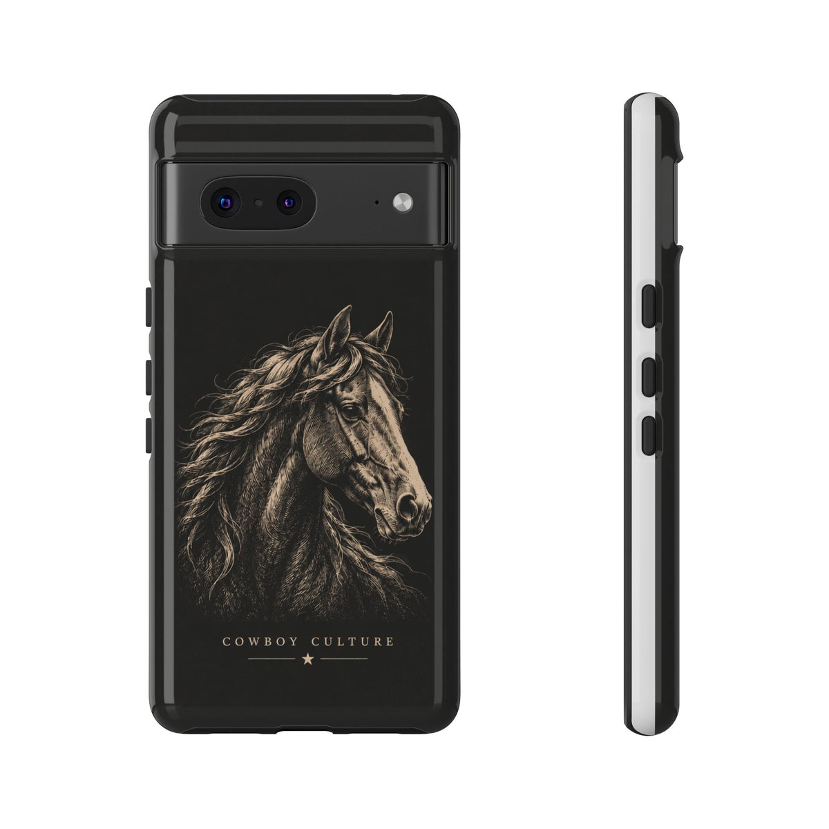 Cowboy Culture Horse Tough Phone Case — Google Pixel 7 / Glossy