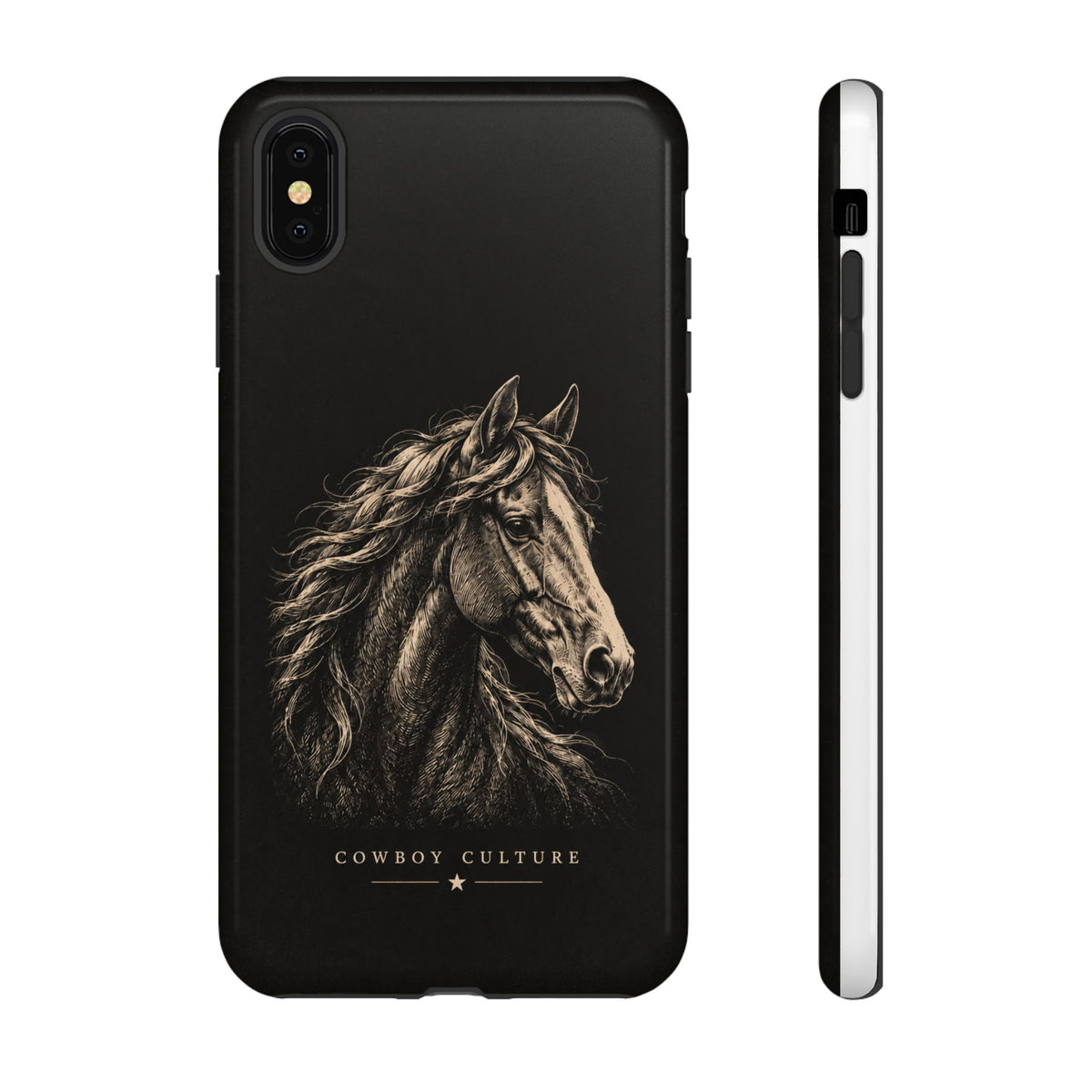 Cowboy Culture Horse Tough Phone Case — iPhone XS MAX / Glossy