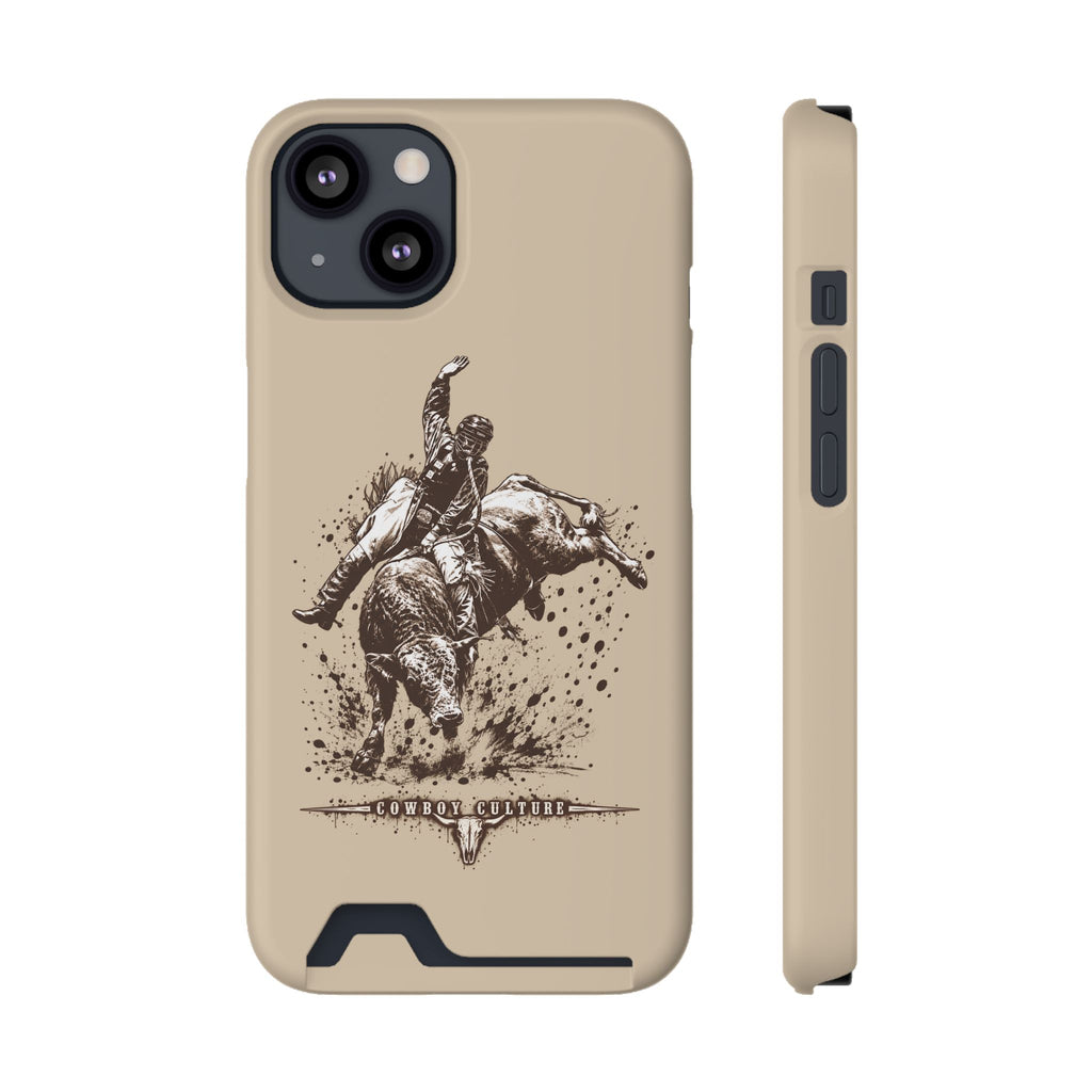 Bull Riding Tough Phone Case — Additional Models — iPhone 13 / Matte