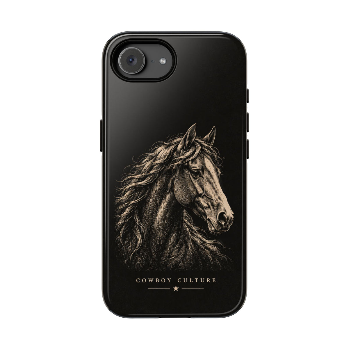 Cowboy Culture Horse Tough Phone Case — iPhone 16e / Glossy