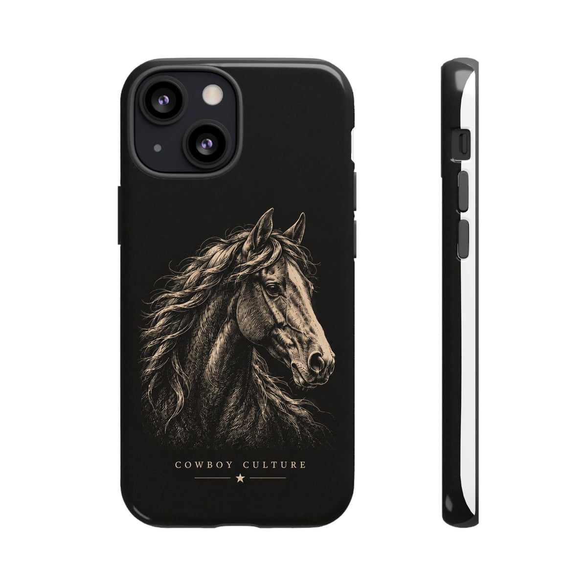 Cowboy Culture Horse Tough Phone Case — iPhone 13 Mini / Glossy