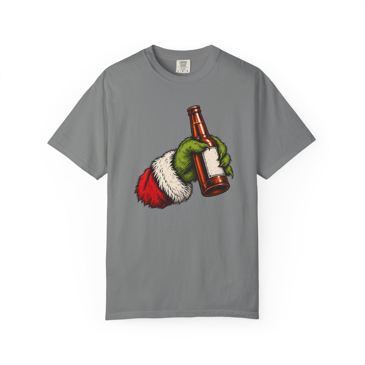 Grinch Beer Christmas T-Shirt by Cowboy Culture