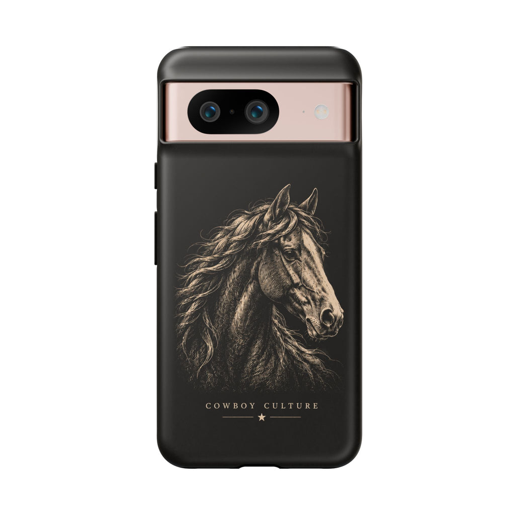 Cowboy Culture Horse Tough Phone Case — Google Pixel 8 / Matte