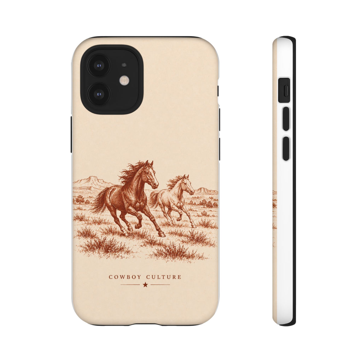 Cowboy Culture Horse Phone Case — iPhone 12 Mini / Matte