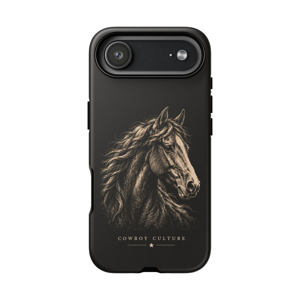Cowboy Culture Horse Tough Phone Case — iPhone 17 Air / Matte