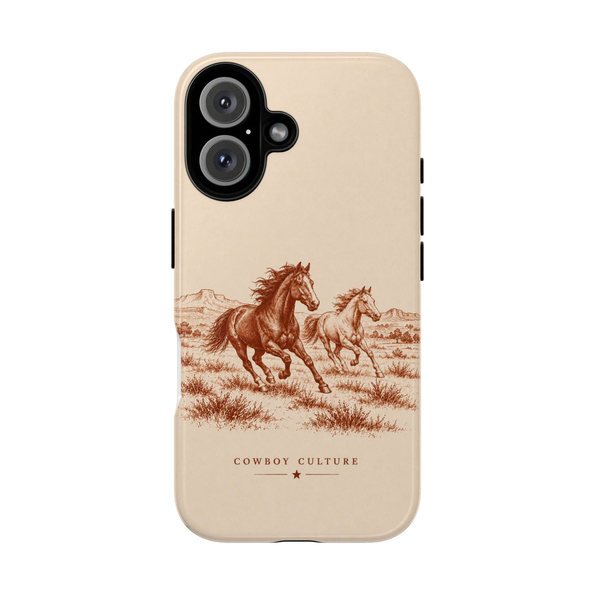 Cowboy Culture Horse Phone Case — iPhone 16 / Glossy