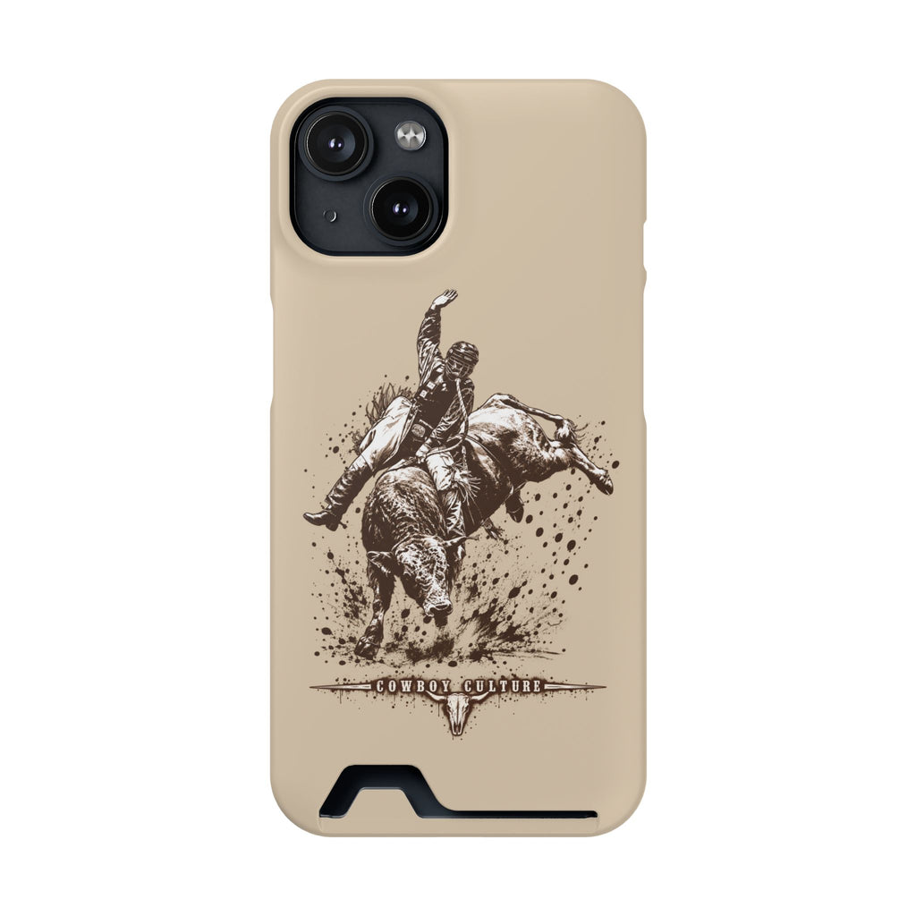 Bull Riding Tough Phone Case — Additional Models — iPhone 14 / Matte