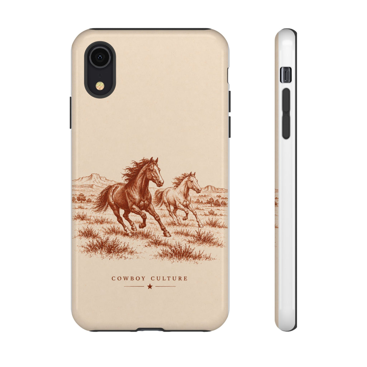 Cowboy Culture Horse Phone Case — iPhone XR / Glossy
