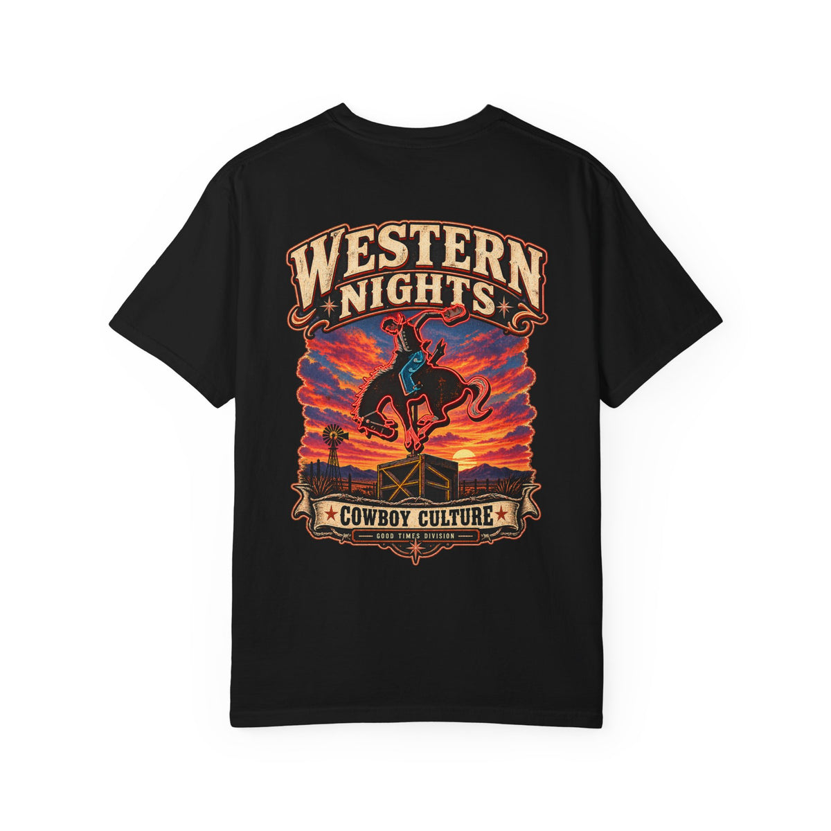 Cowboy Culture Western Nights Tee — product view 2