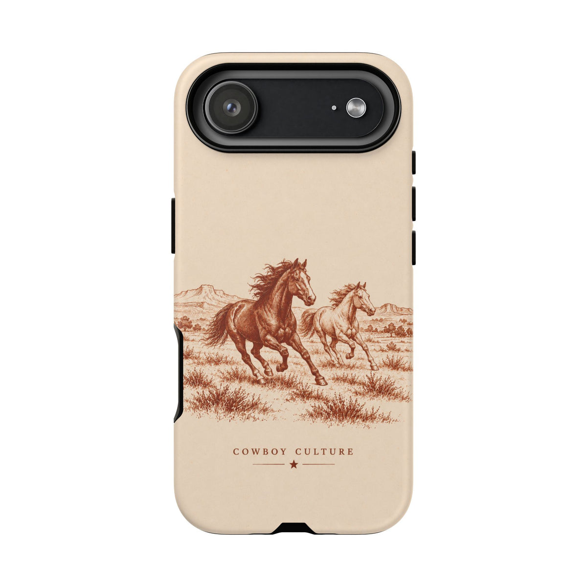 Cowboy Culture Horse Phone Case — iPhone 17 Air / Matte
