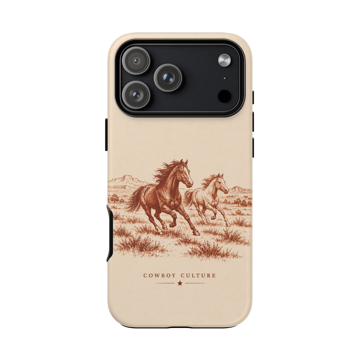 Cowboy Culture Horse Phone Case — iPhone 17 Pro Max / Matte