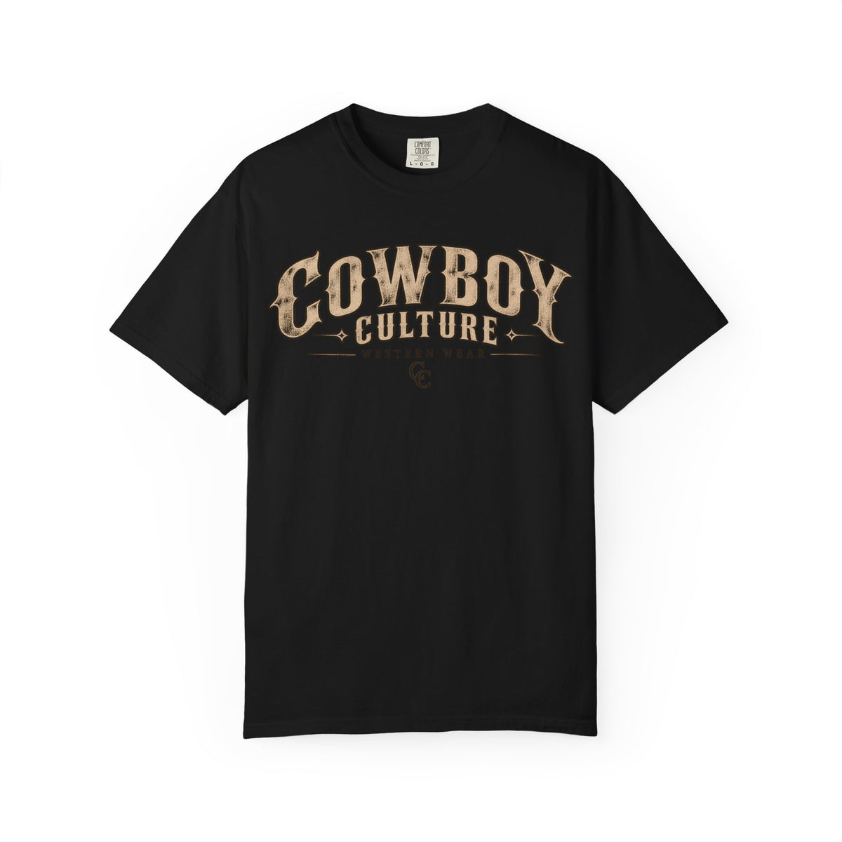 Cowboy Culture Western Script Tee — product view 4