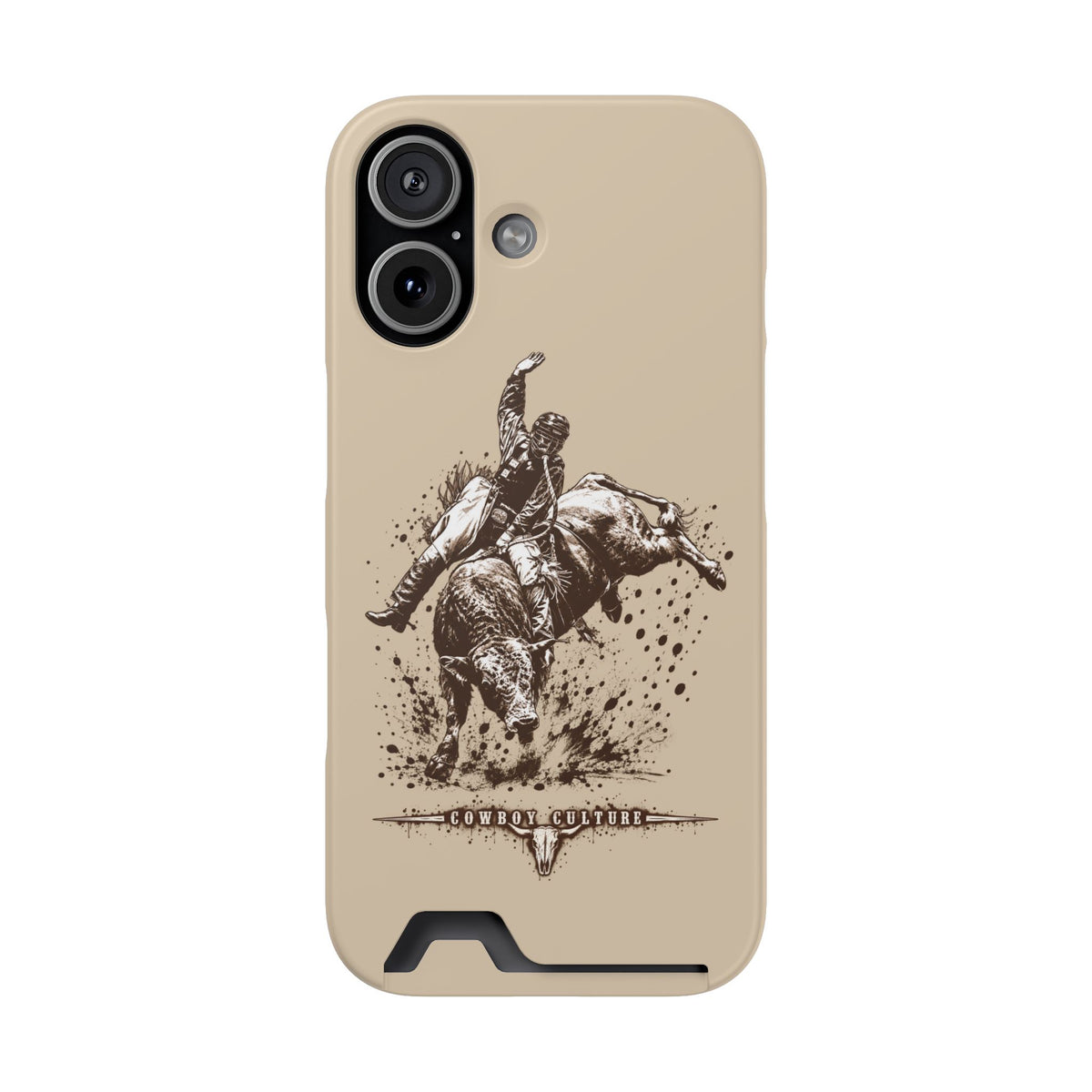 Bull Riding Tough Phone Case — Additional Models — iPhone 17 / Matte