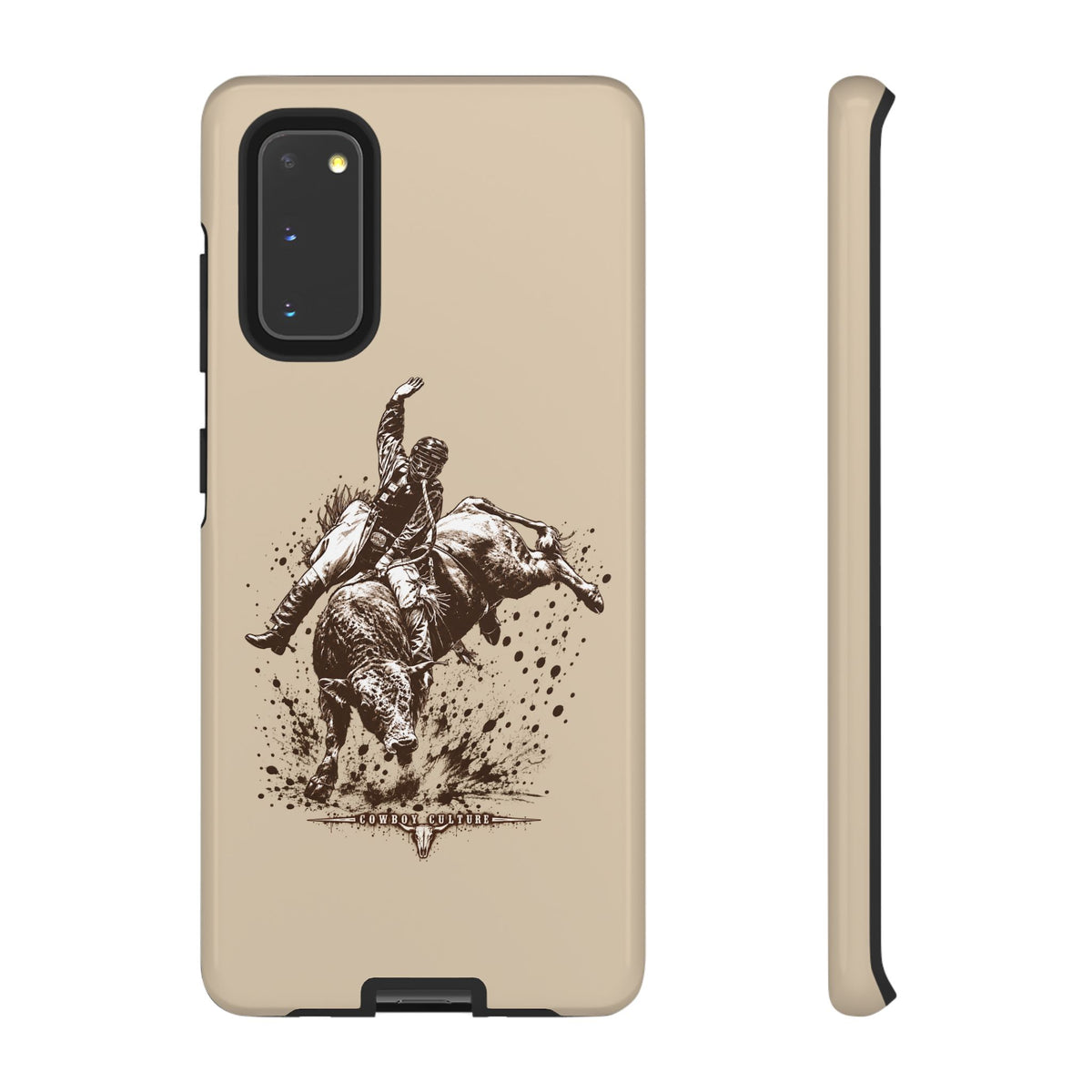 Bull Riding Tough Phone Case — product view 1