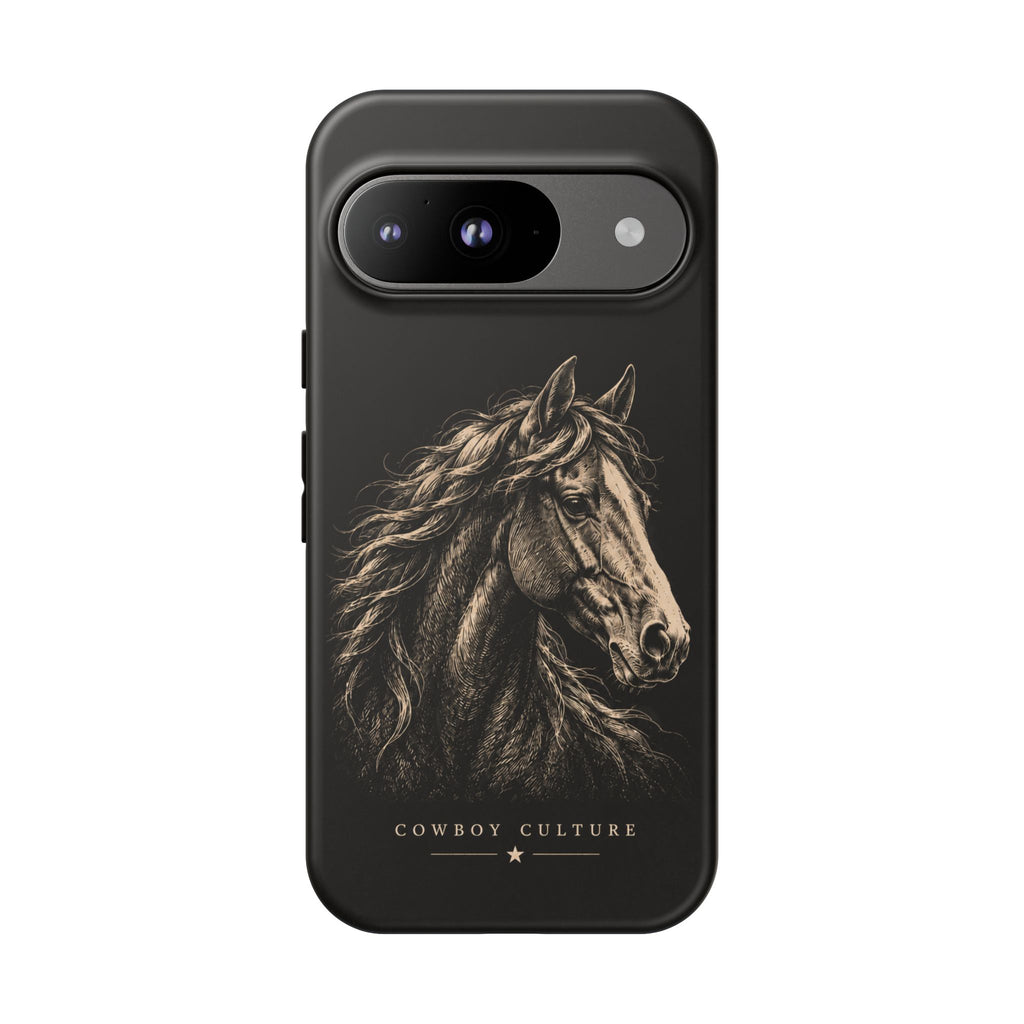 Cowboy Culture Horse Tough Phone Case — Google Pixel 9 / Matte