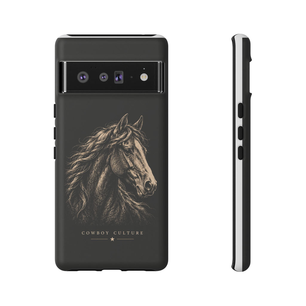 Cowboy Culture Horse Tough Phone Case — Google Pixel 6 Pro / Matte