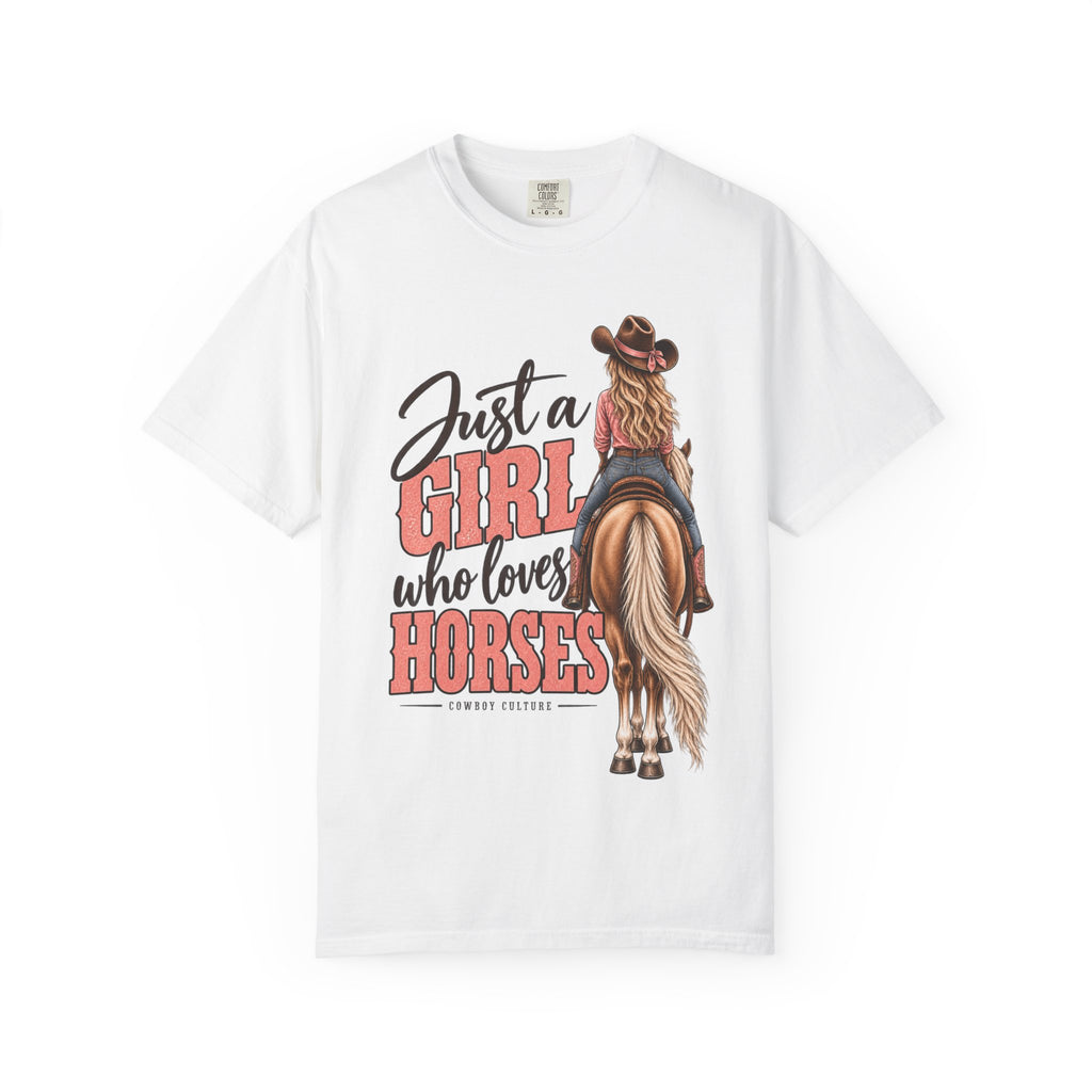 Girl & Her Horses Women's Tee western T-shirt