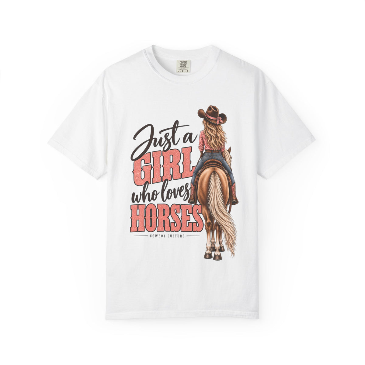 Girl & Her Horses Women's Tee western T-shirt