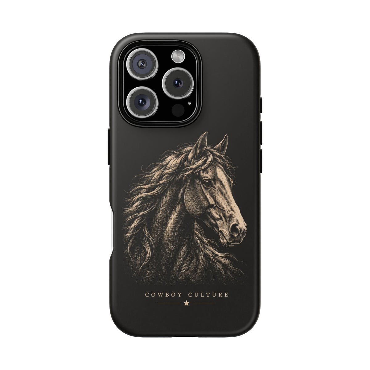 Cowboy Culture Horse Tough Phone Case — iPhone 16 Pro / Matte