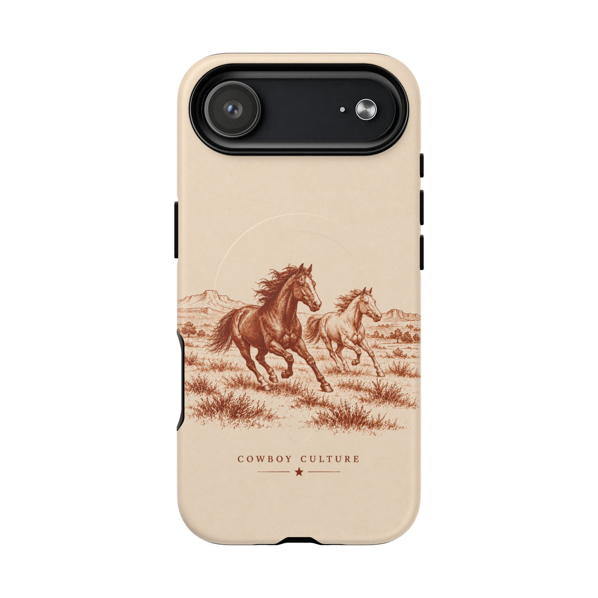 Cowboy Culture Wild Horses Tough Magnetic Phone Case — iPhone 17 Air / Matte