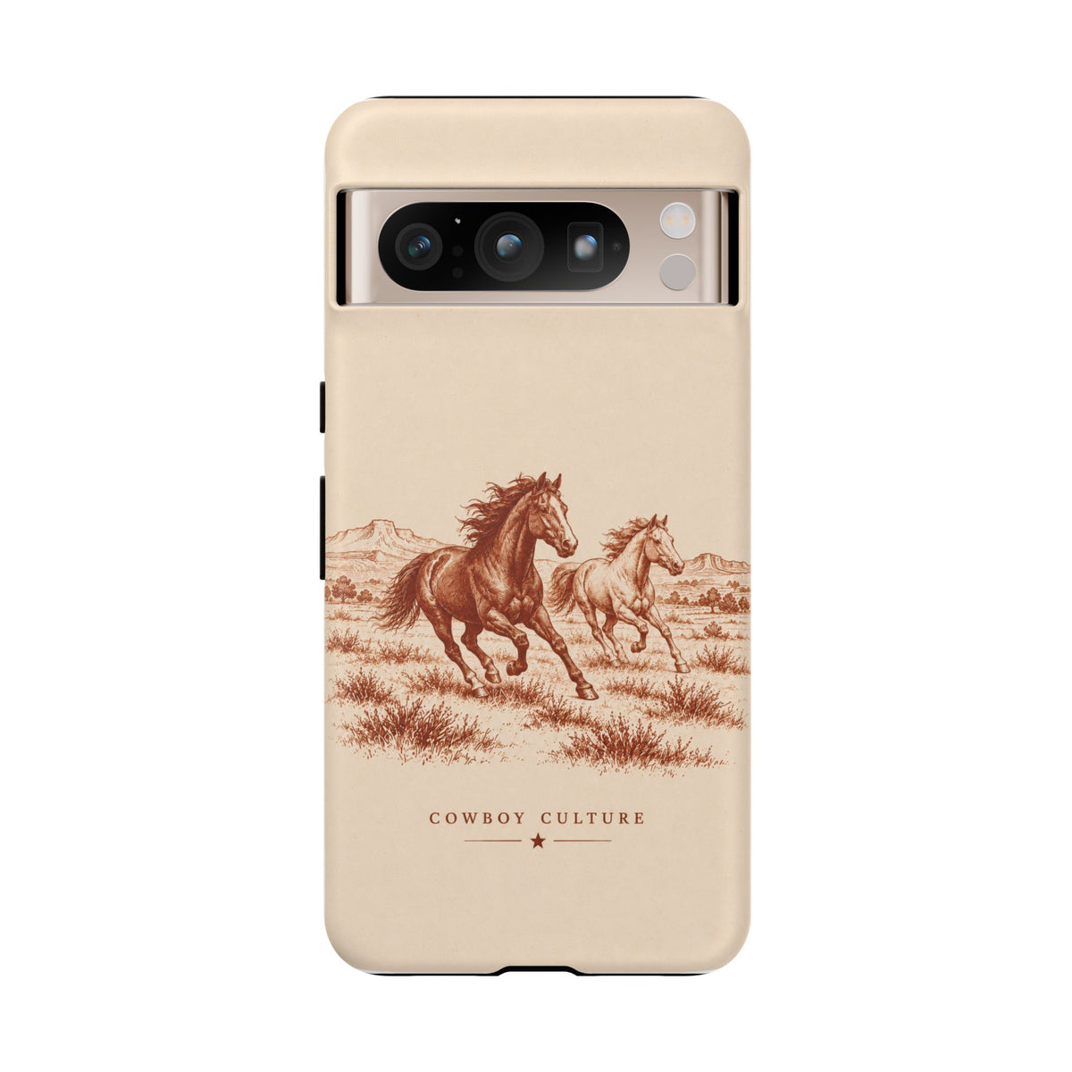 Cowboy Culture Horse Phone Case — Google Pixel 8 Pro / Matte