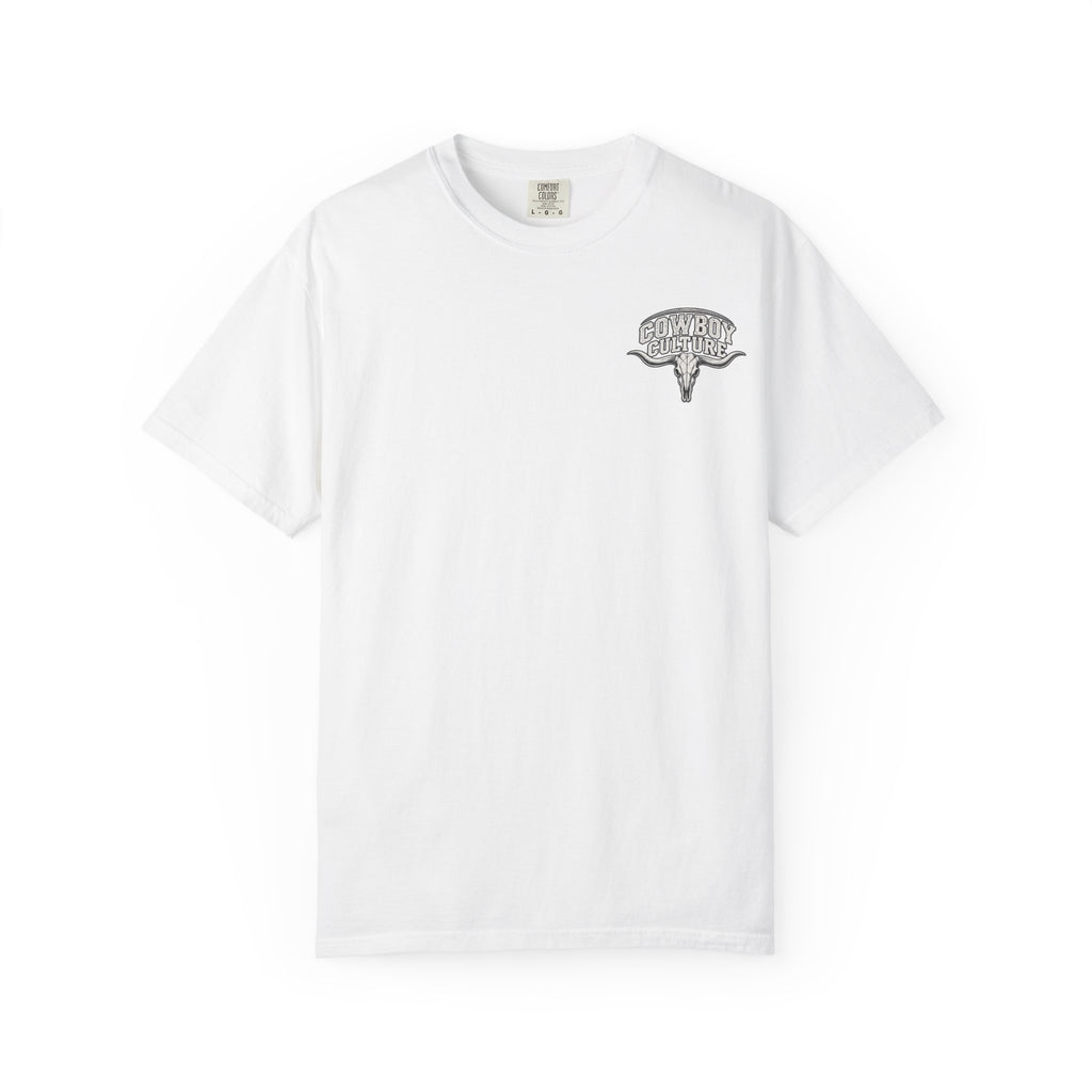 Cowboy Culture Mountain Skull Tee — product view 3