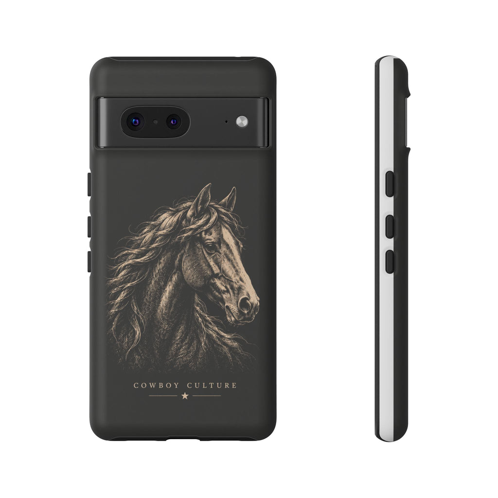 Cowboy Culture Horse Tough Phone Case — Google Pixel 7 / Matte