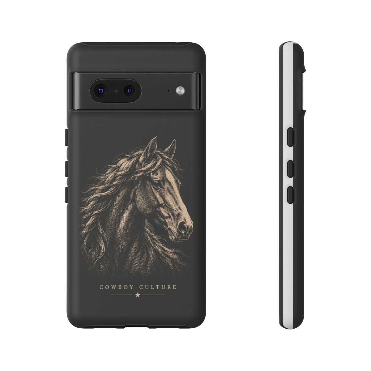 Cowboy Culture Horse Tough Phone Case — Google Pixel 7 / Matte