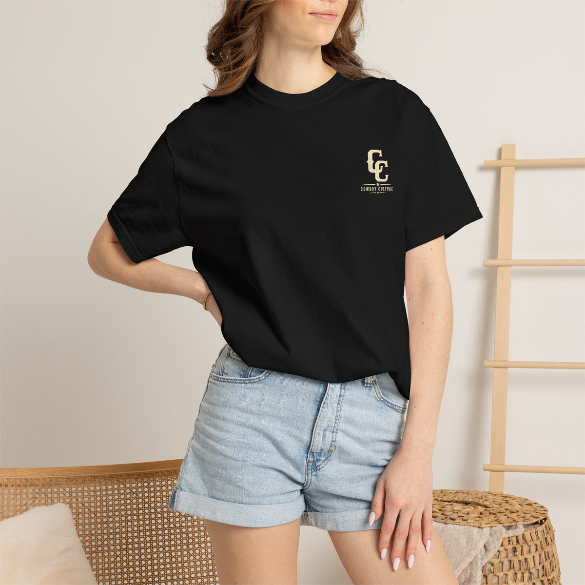 Country Raised Cowboy Bred Tee — product view 8