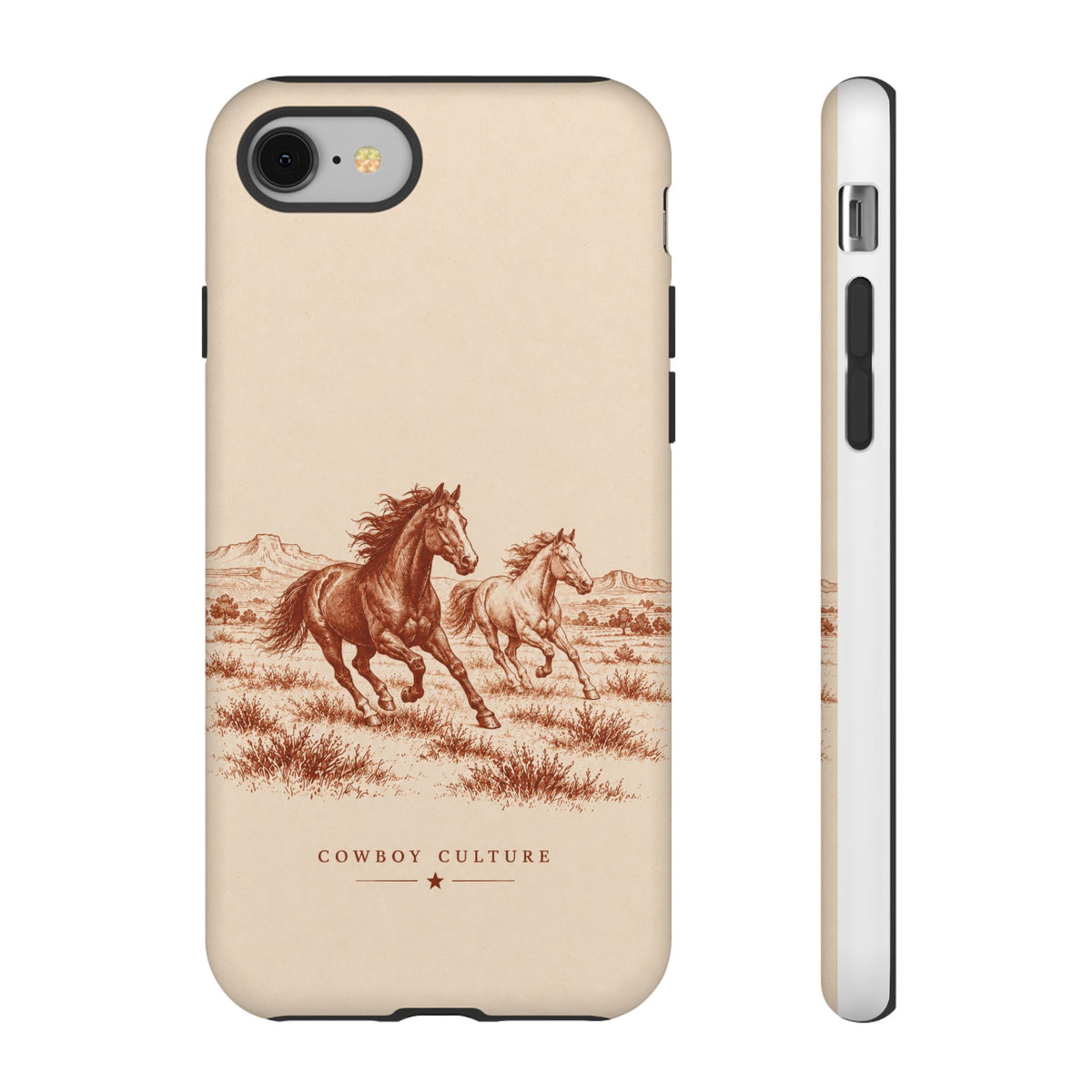Cowboy Culture Horse Phone Case — iPhone 8 / Matte