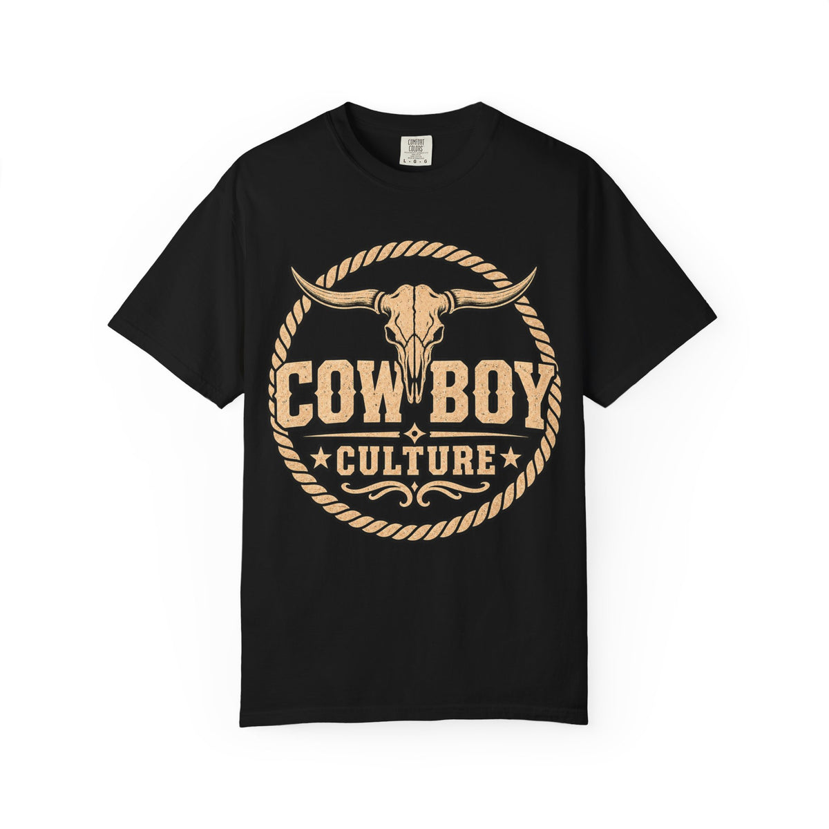 Cowboy Culture Rope Skull Tee — product view 2