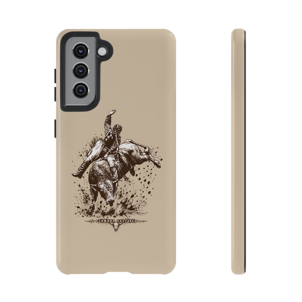 Bull Riding Tough Phone Case — product view 4