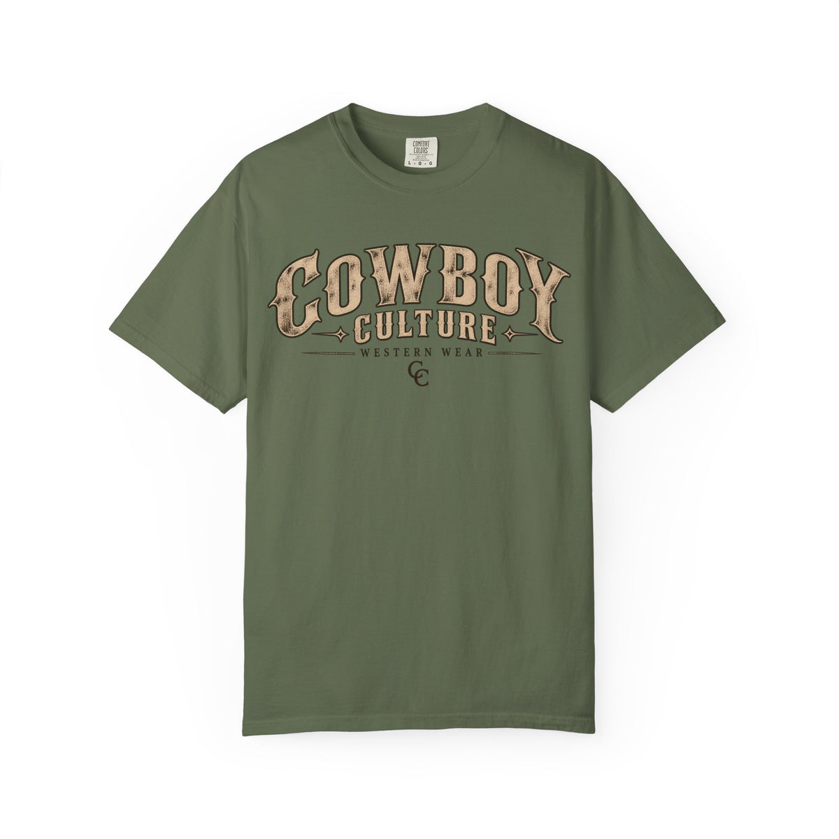 Cowboy Culture Western Script Tee — product view 3