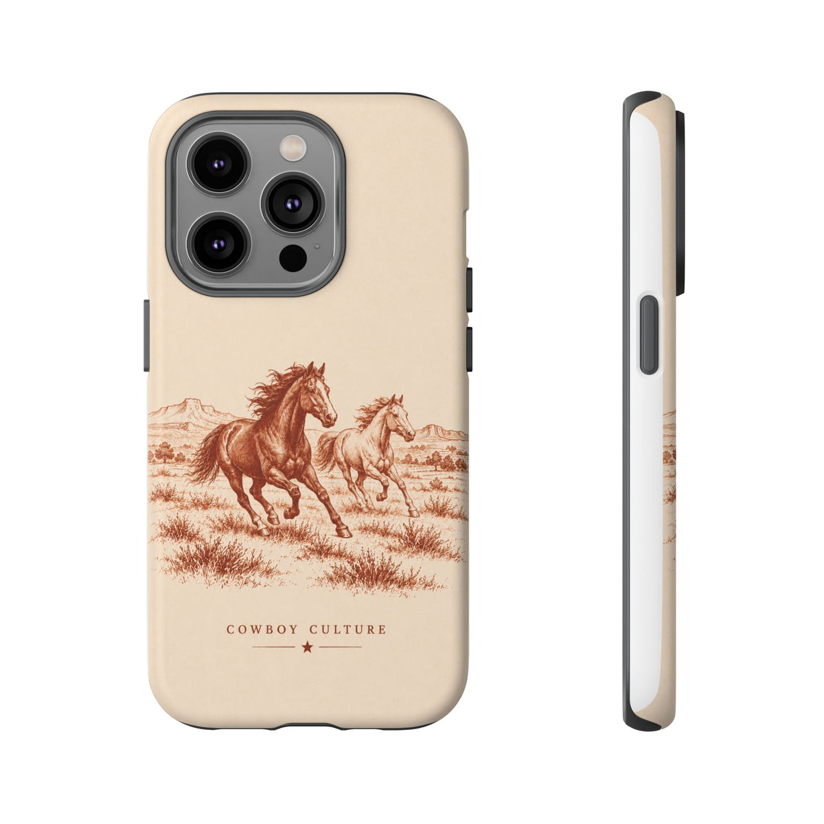 Cowboy Culture Horse Phone Case — iPhone 14 Pro / Matte