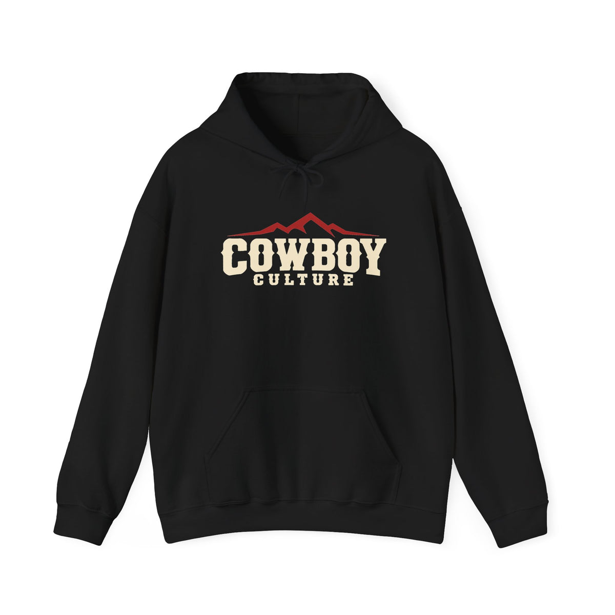 Mountain Lettering Hoodie — Cowboy Culture product view