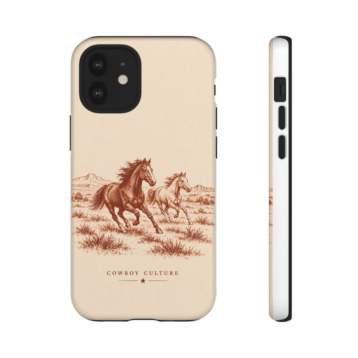 Cowboy Culture Horse Phone Case — iPhone 12 Mini / Glossy