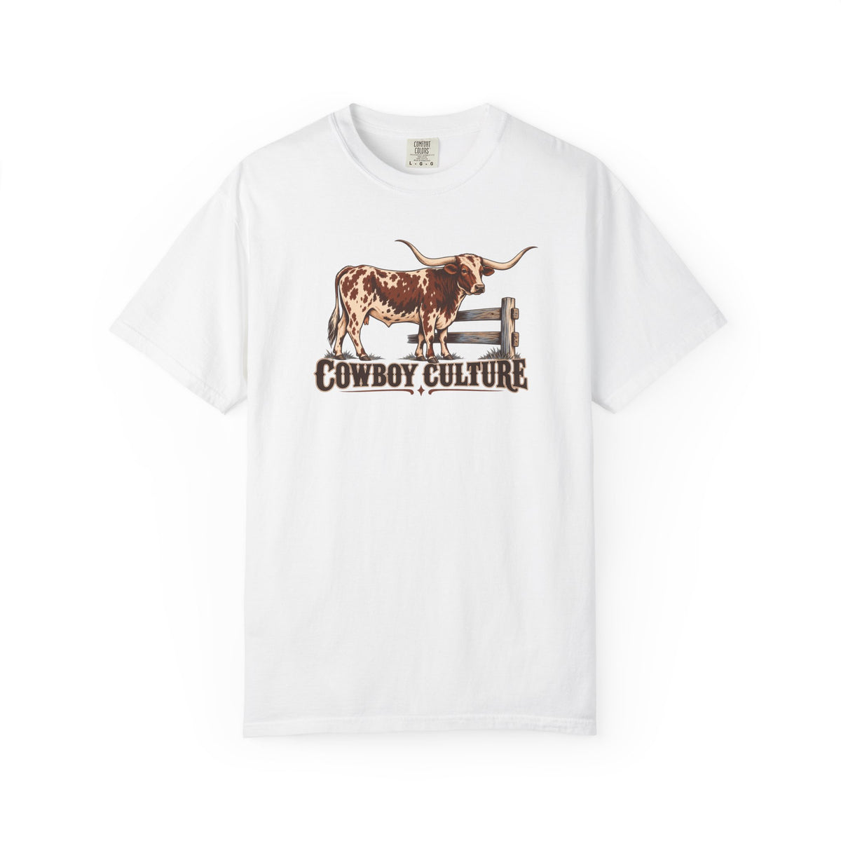 Cowboy Culture Longhorn Western Tee product view