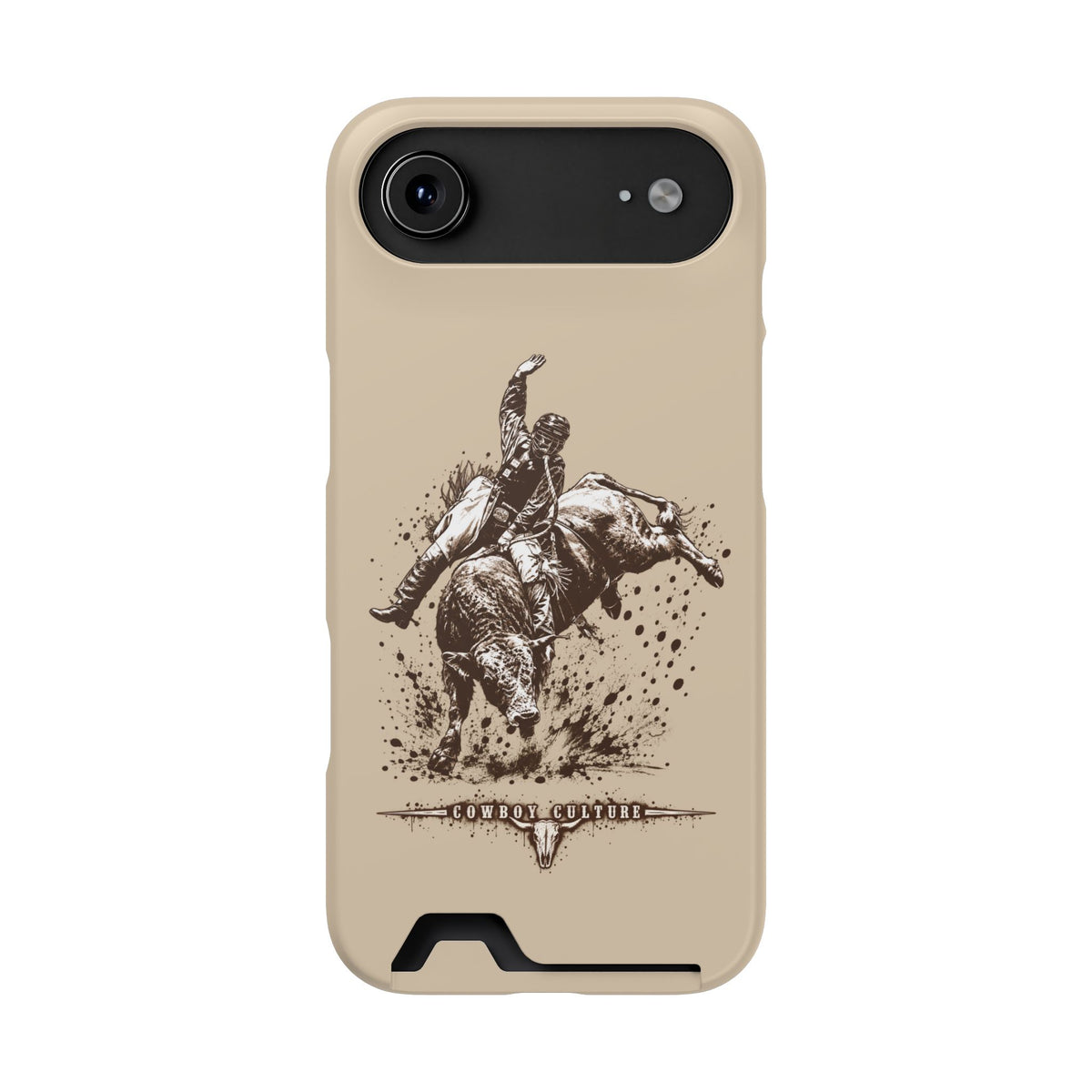 Bull Riding Tough Phone Case — Additional Models — iPhone 17 Air / Matte