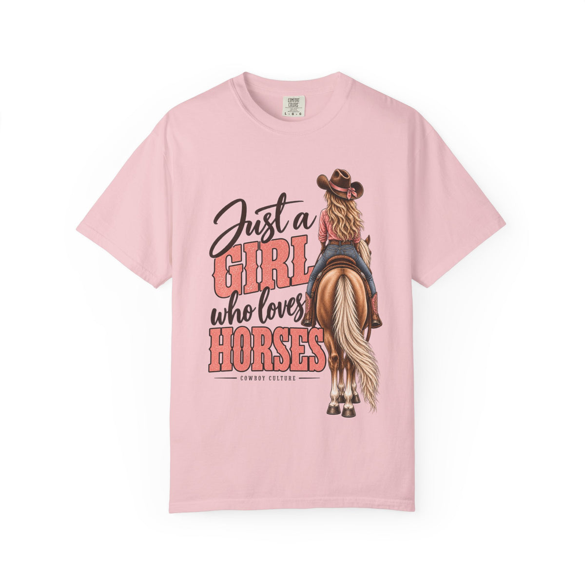 Girl & Her Horses Women's Tee — product view 4