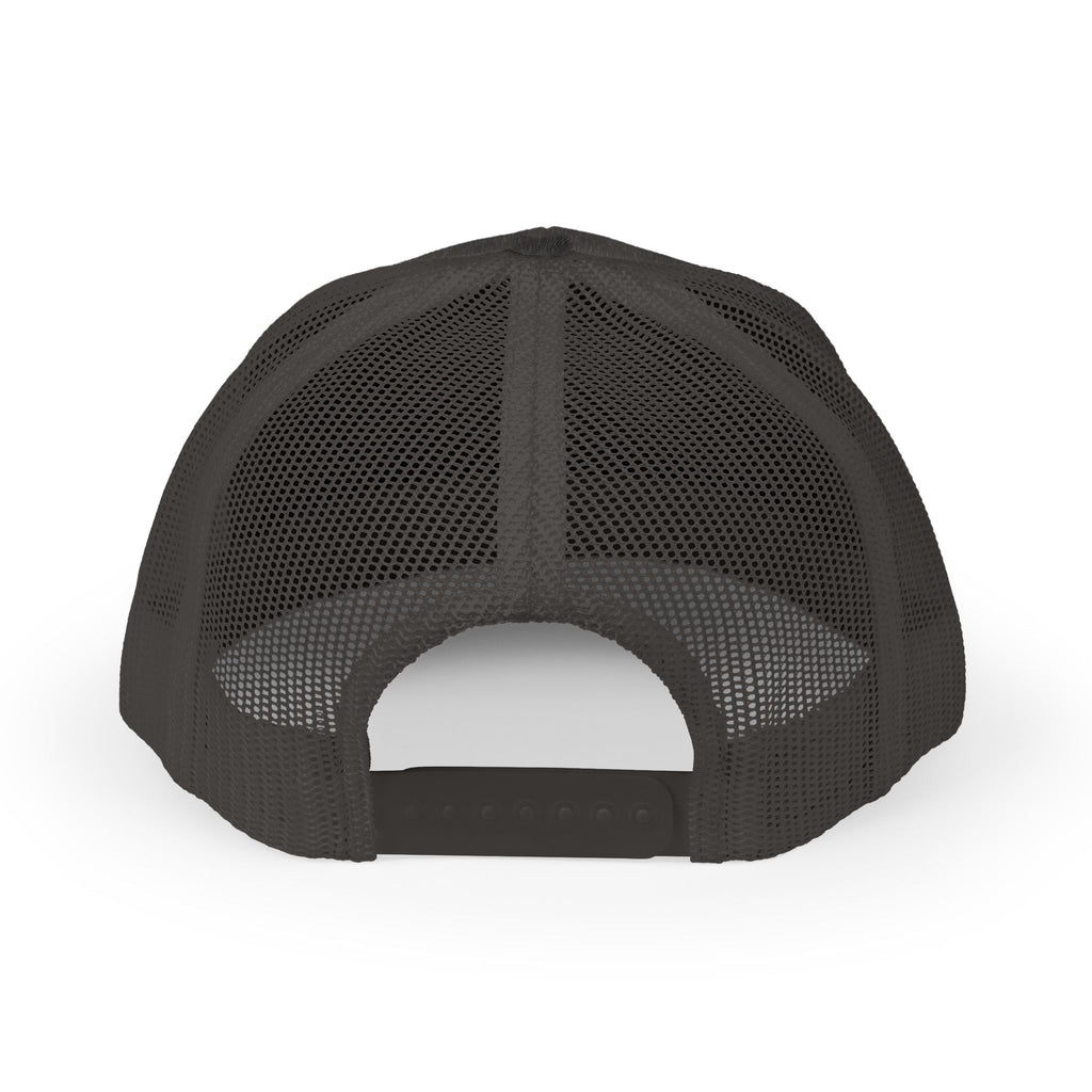 Cowboy Culture mesh embroidered western trucker cap — apparel mockup