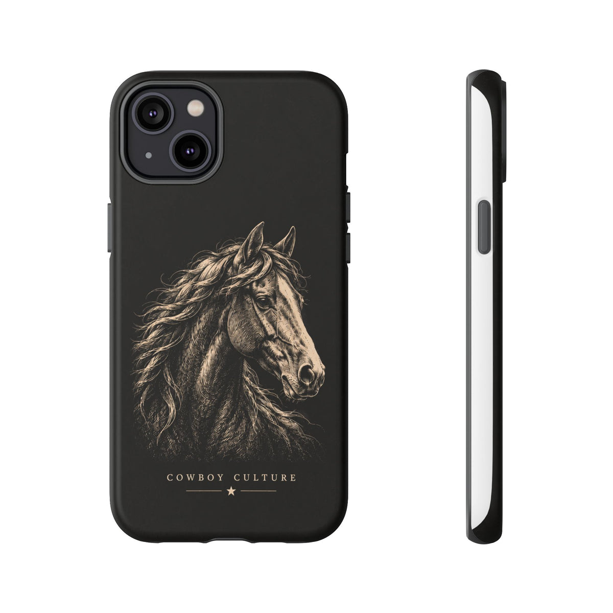 Cowboy Culture Horse Tough Phone Case — iPhone 14 Plus / Matte