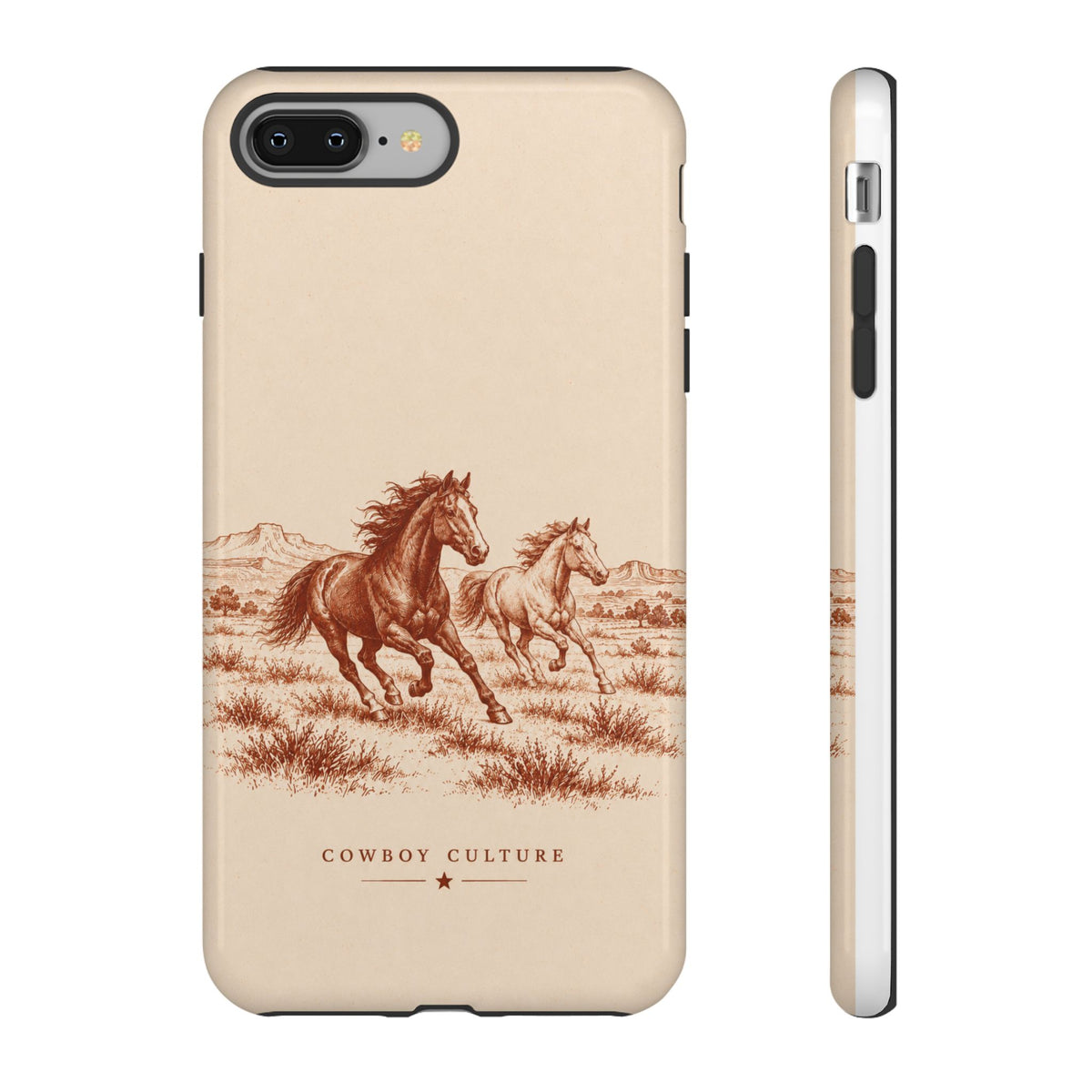 Cowboy Culture Horse Phone Case — iPhone 8 Plus / Glossy