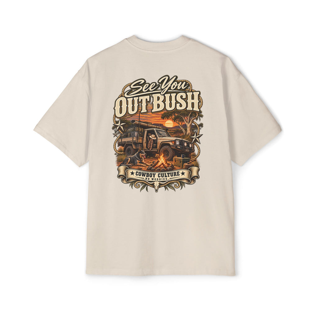 Cowboy Culture See You Out Bush country camping tee — alternate product view